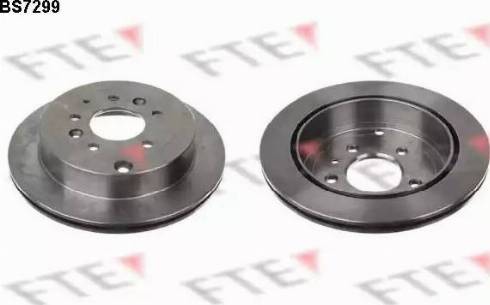 FTE BS7299 - Brake Disc autospares.lv