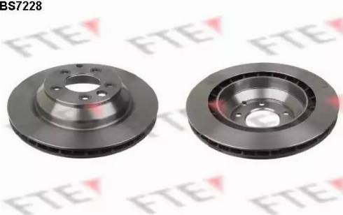 FTE BS7228 - Brake Disc autospares.lv