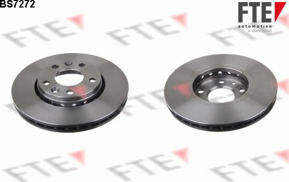 FTE BS7272 - Brake Disc autospares.lv