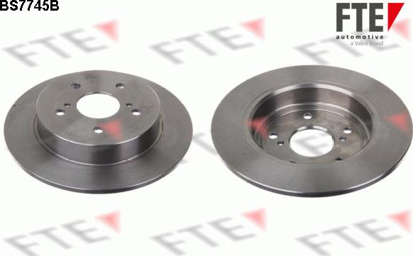 FTE BS7745B - Brake Disc autospares.lv