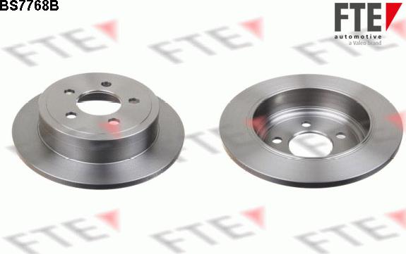 FTE BS7768B - Brake Disc autospares.lv