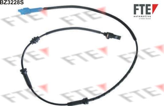 FTE BZ3228S - Sensor, wheel speed autospares.lv