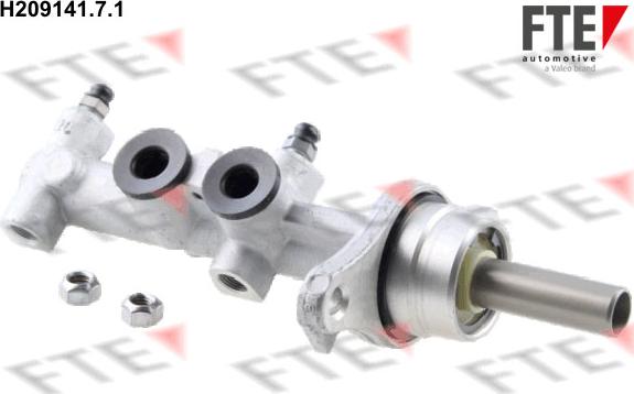 FTE H209141.7.1 - Brake Master Cylinder autospares.lv