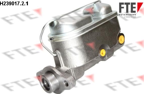 FTE H239017.2.1 - Brake Master Cylinder autospares.lv