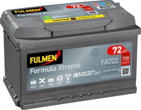 Fulmen FA722 - Starter Battery autospares.lv
