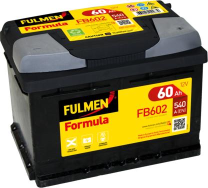Fulmen FB602 - Starter Battery autospares.lv