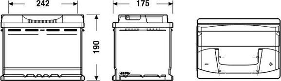 Fulmen FB620 - Starter Battery autospares.lv