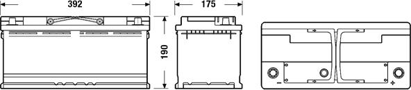 Fulmen FB1100 - Starter Battery autospares.lv