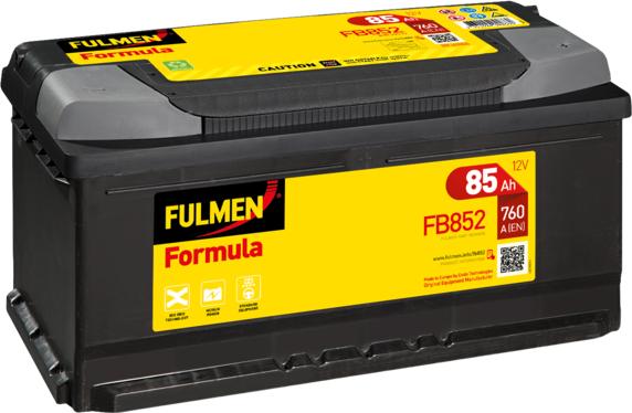 Fulmen FB852 - Starter Battery autospares.lv