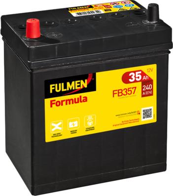 Fulmen FB357 - Starter Battery autospares.lv