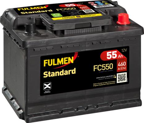 Fulmen FC550 - Starter Battery autospares.lv