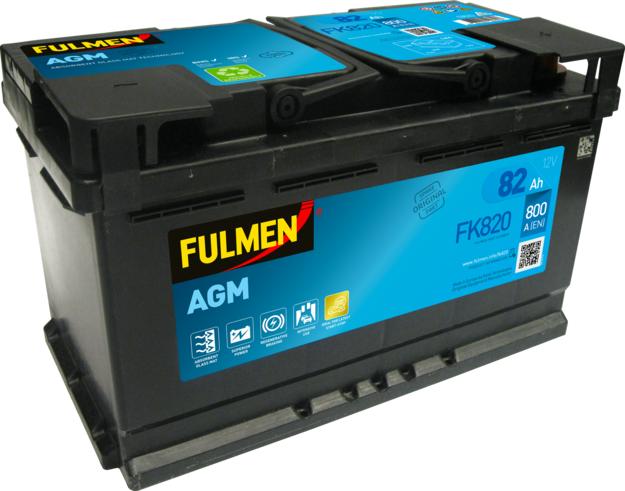 Fulmen FK820 - Starter Battery autospares.lv