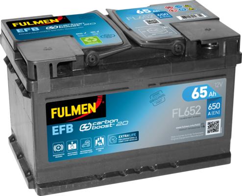 Fulmen FL652 - Starter Battery autospares.lv