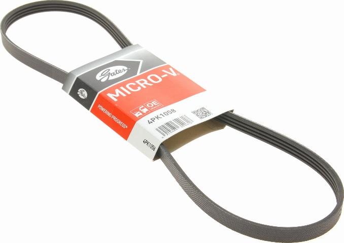 Gates 4PK1058 - V-Ribbed Belt autospares.lv