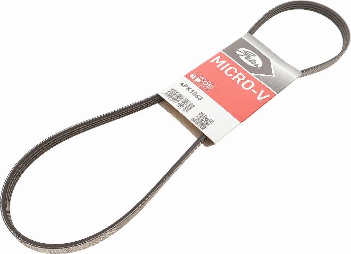 Gates 4PK1063 - V-Ribbed Belt autospares.lv