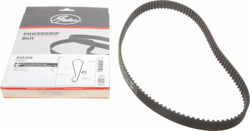 Gates 5403XS - Timing Belt autospares.lv