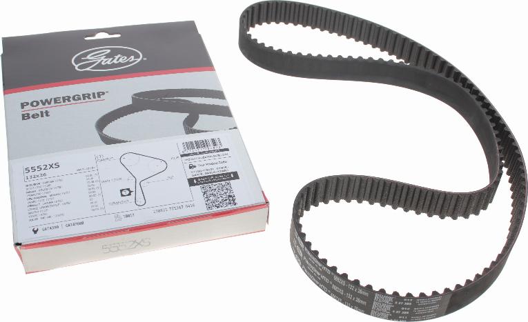 Gates 5552XS - Timing Belt autospares.lv