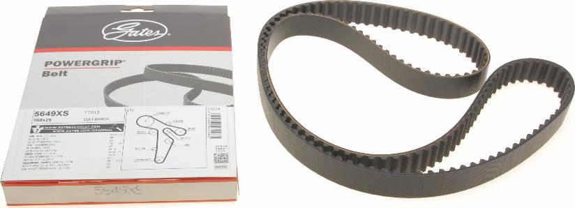 Gates 5649XS - Timing Belt autospares.lv