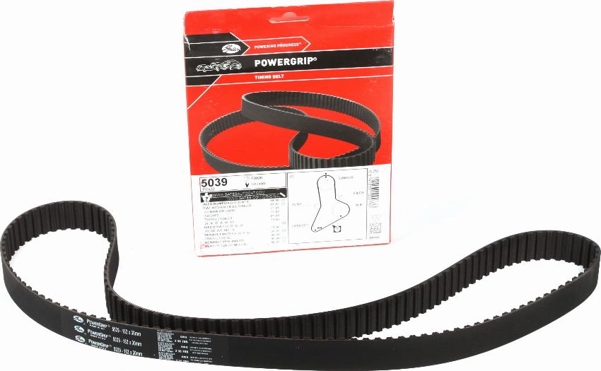 Gates 5039 - Timing Belt autospares.lv