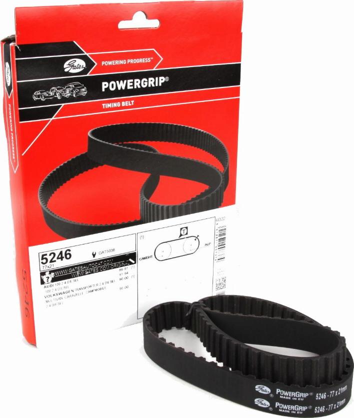 Gates 5246 - Timing Belt autospares.lv