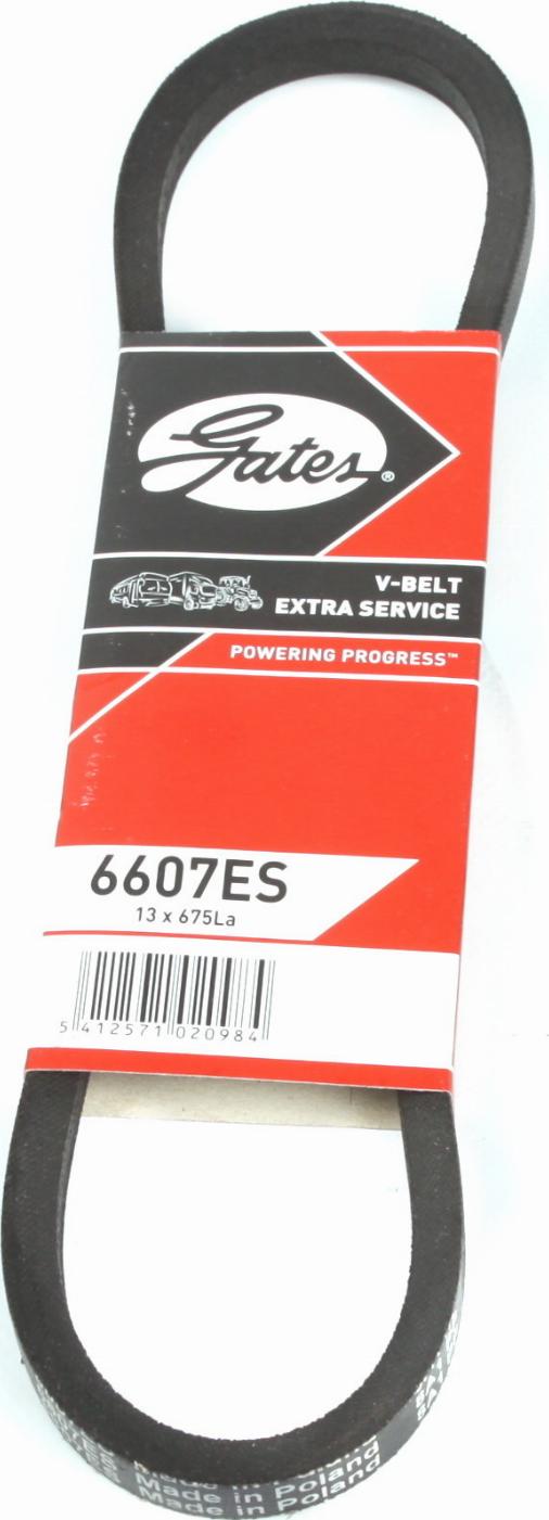 Gates 6607ES - V-Belt autospares.lv