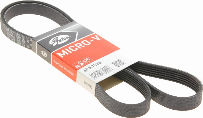 Gates 6PK1583 - V-Ribbed Belt autospares.lv