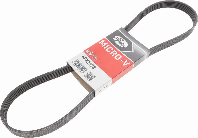 Gates 6PK1078 - V-Ribbed Belt autospares.lv