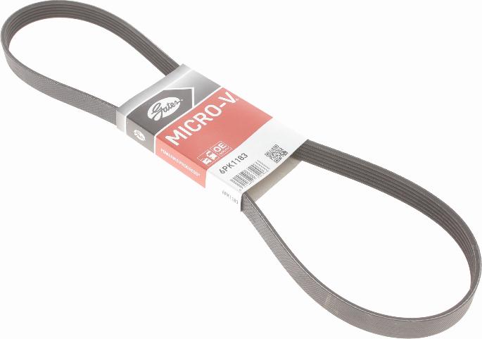 Gates 6PK1183 - V-Ribbed Belt autospares.lv