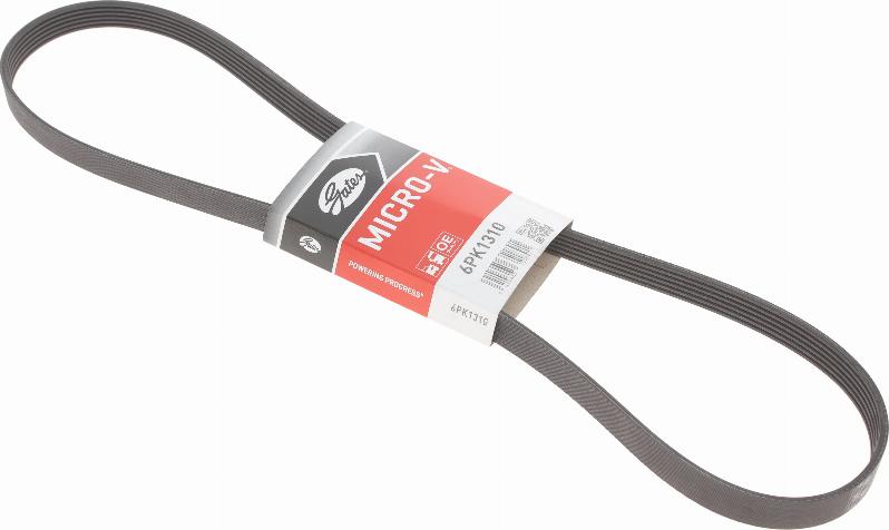 Gates 6PK1310 - V-Ribbed Belt autospares.lv