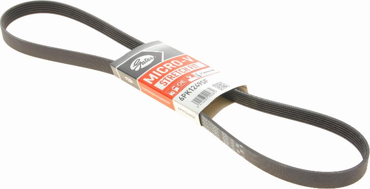 Gates 6PK1249SF - V-Ribbed Belt autospares.lv