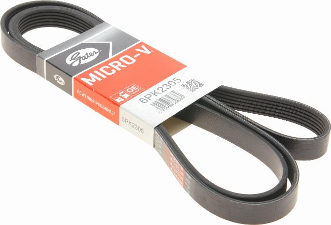 Gates 6PK2305 - V-Ribbed Belt autospares.lv