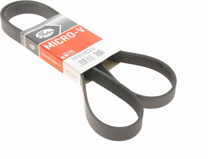 Gates 7PK1633 - V-Ribbed Belt autospares.lv