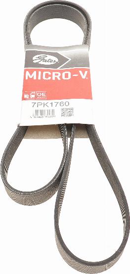 Gates 7PK1760 - V-Ribbed Belt autospares.lv