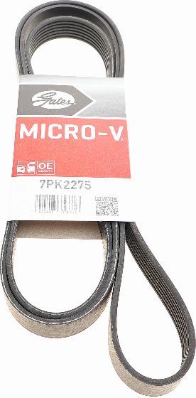 Gates 7PK2275 - V-Ribbed Belt autospares.lv