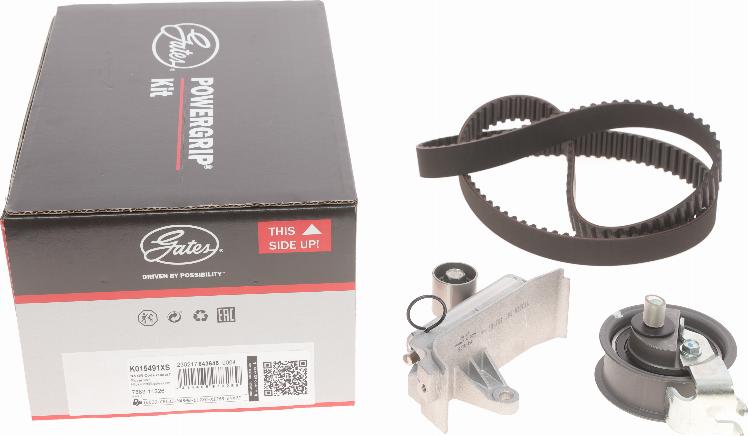 Gates K015491XS - Timing Belt Set autospares.lv