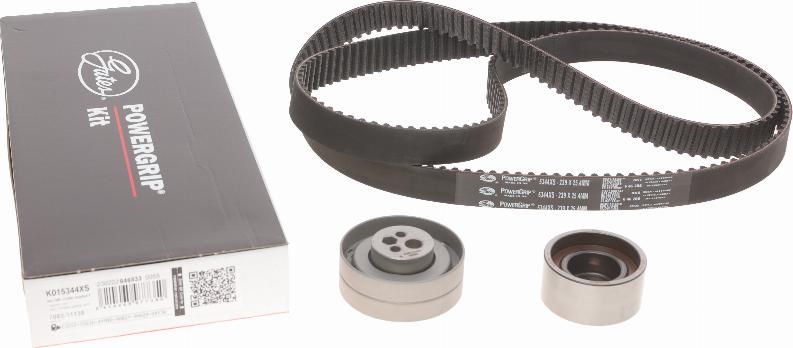 Gates K015344XS - Timing Belt Set autospares.lv