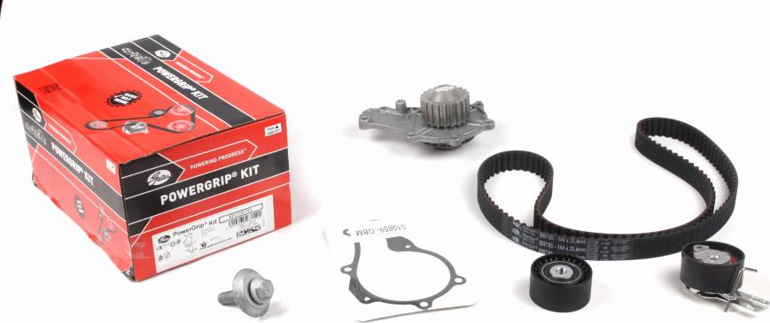 Gates KP15587XS - Water Pump & Timing Belt Set autospares.lv