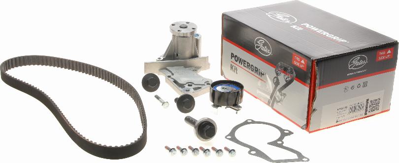 Gates KP15669XS - Water Pump & Timing Belt Set autospares.lv