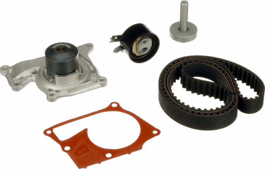 Gates KP15712XS - Water Pump & Timing Belt Set autospares.lv