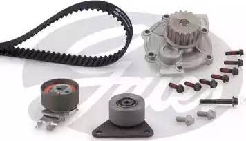 Gates KP25509XS - Water Pump & Timing Belt Set autospares.lv