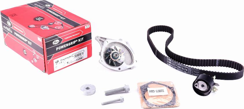 Gates KP25578XS-3 - Water Pump & Timing Belt Set autospares.lv