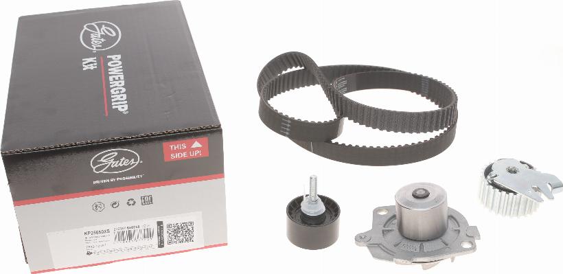 Gates KP25650XS - Water Pump & Timing Belt Set autospares.lv