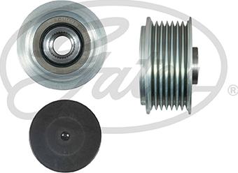 Gates OAP7246 - Pulley, alternator, freewheel clutch autospares.lv