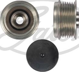 Gates OAP7240 - Pulley, alternator, freewheel clutch autospares.lv