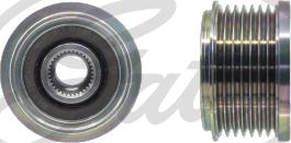 Gates OAP7247 - Pulley, alternator, freewheel clutch autospares.lv