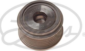 Gates OAP7208 - Pulley, alternator, freewheel clutch autospares.lv