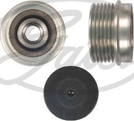 Gates OAP7232 - Pulley, alternator, freewheel clutch autospares.lv