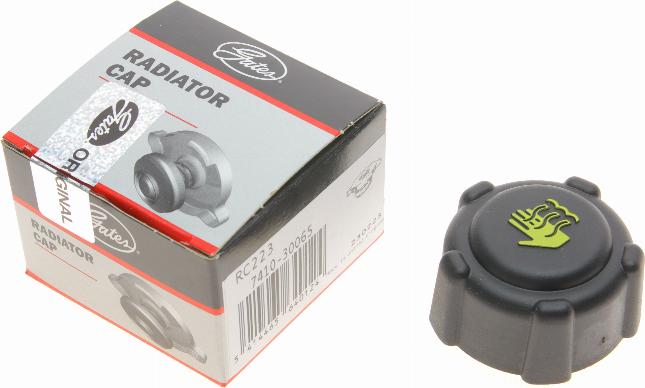 Gates RC223 - Sealing Cap, coolant tank autospares.lv