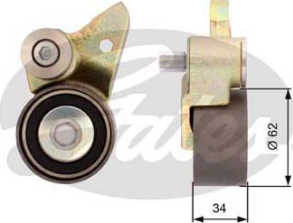 Gates T41098 - Tensioner Pulley, timing belt autospares.lv