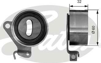 Gates T41048 - Tensioner Pulley, timing belt autospares.lv